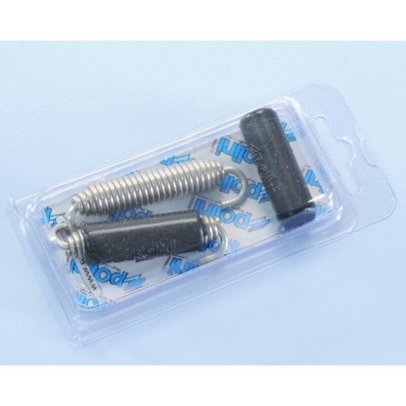 MUELLE ESCAPE POLINI ROTATIVO CON GOMA INOX L 67mm 228.0005 - motoscamaralweb.com