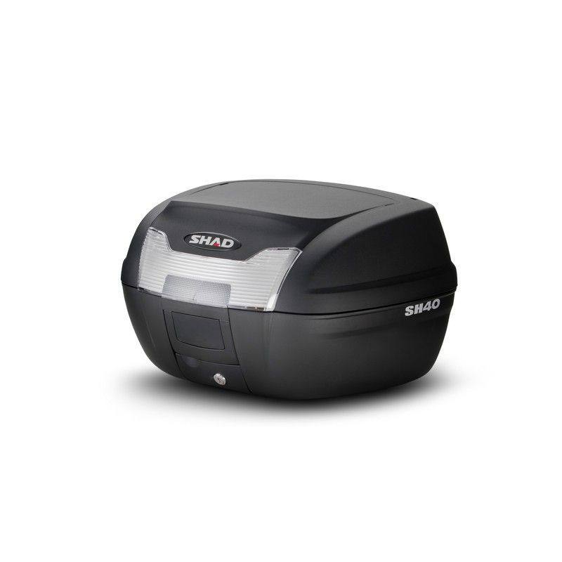 Baúl SHAD SH40 Negro/Negro - motoscamaralweb.com
