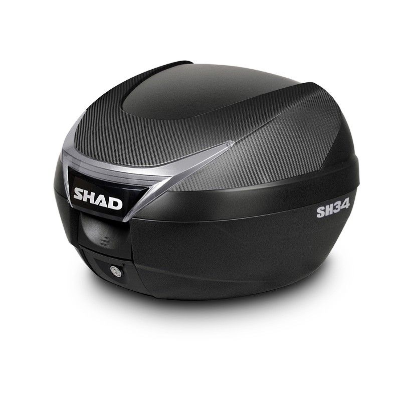 Tapa SHAD SH34 GRIS CARBONO - motoscamaralweb.com