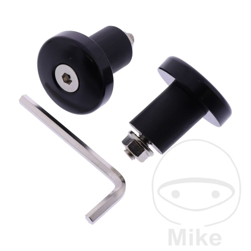 Contrapesos Manillar Aluminio Negro 17mm JMP | Motos Camaral