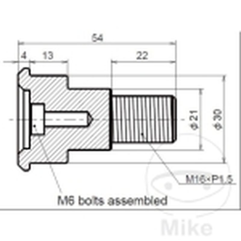 Contrapesos Aluminio Negro Daytona Yamaha 1 | Motos Camaral
