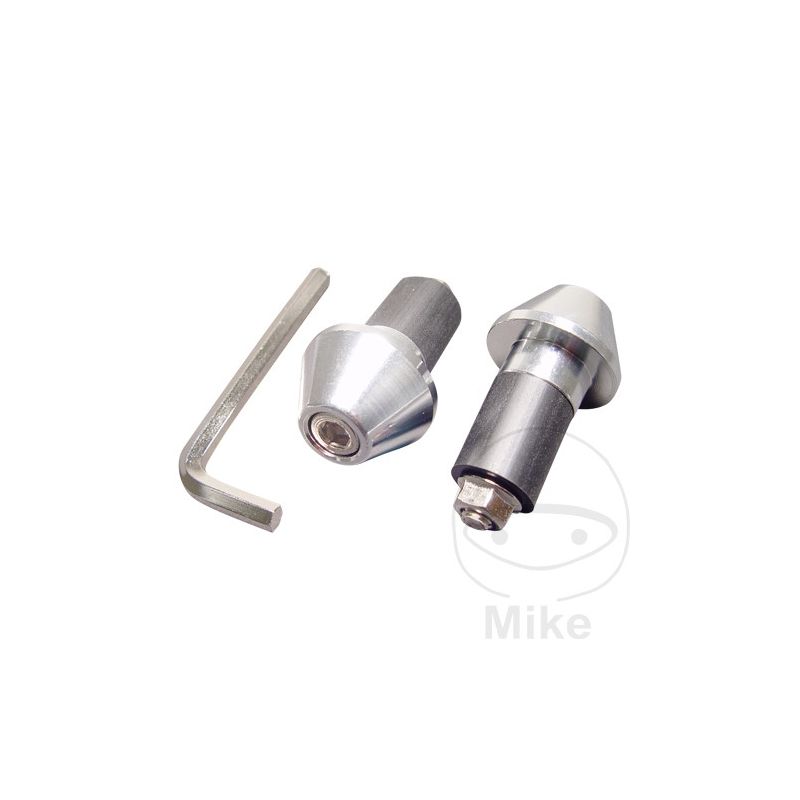Contrapesos Alu Plateado JMP 13 mm | JMP | Motos Camaral
