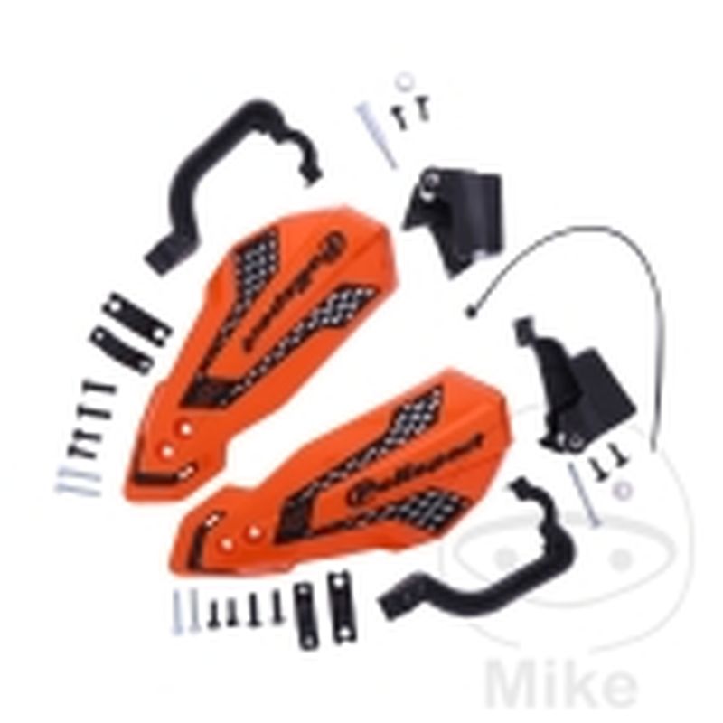 Paramanos MX Flow Naranja/Negro | Acerbis | Motos Camaral