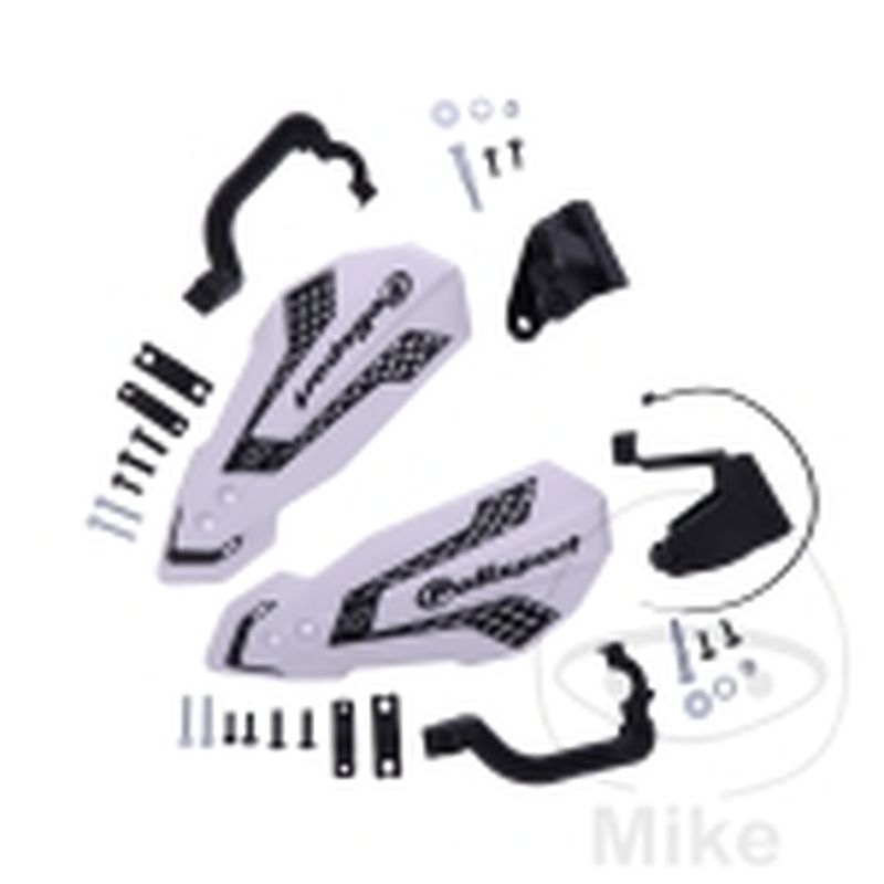 Paramanos MX FLOW Blanco Negro | Accesorios | Motos Camaral