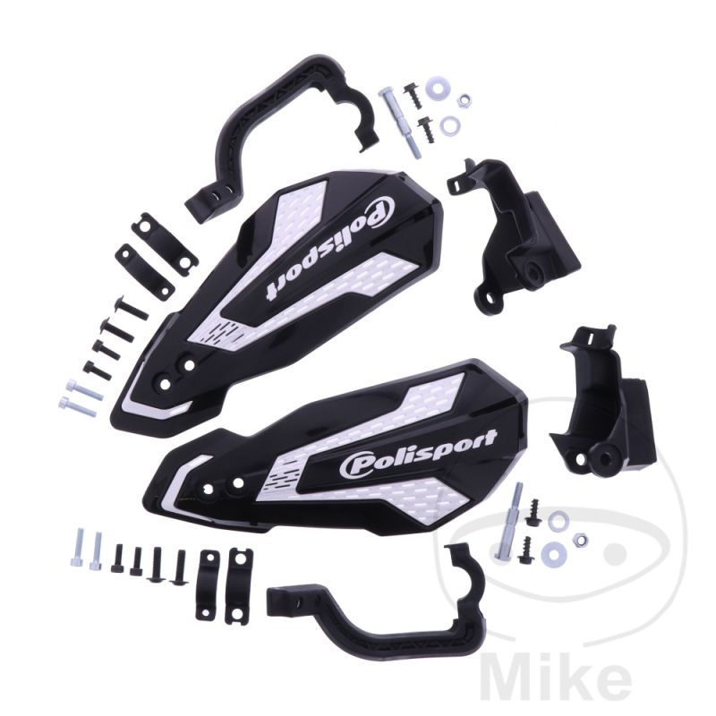 Paramanos MX Flow Negro/Blanco | Acerbis | Motos Camaral