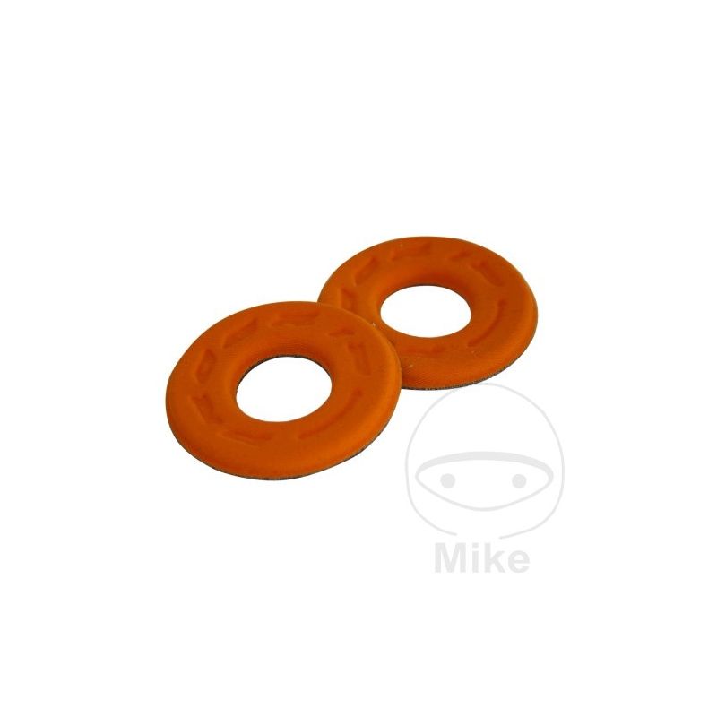 Donuts de Espuma Naranja Puño | Motos Camaral