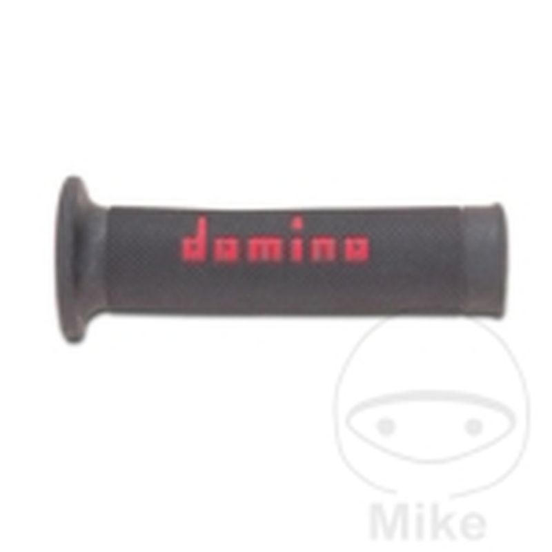 Puños Domino A010 Negro/Rojo Abierto | Motos Camaral