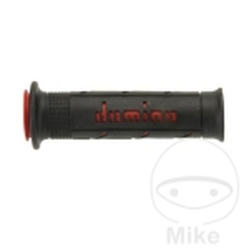 Puños Domino A250 Negro/Rojo 22/26mm | Motos Camaral