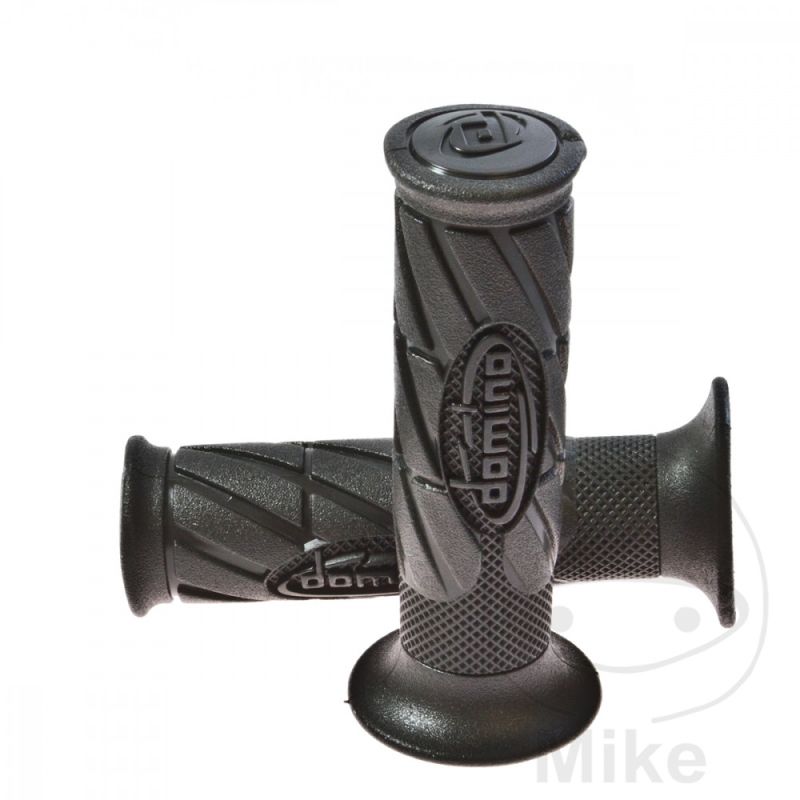Puños Negros Domino Cerrados 22/26 mm | Domino | Motos Camaral