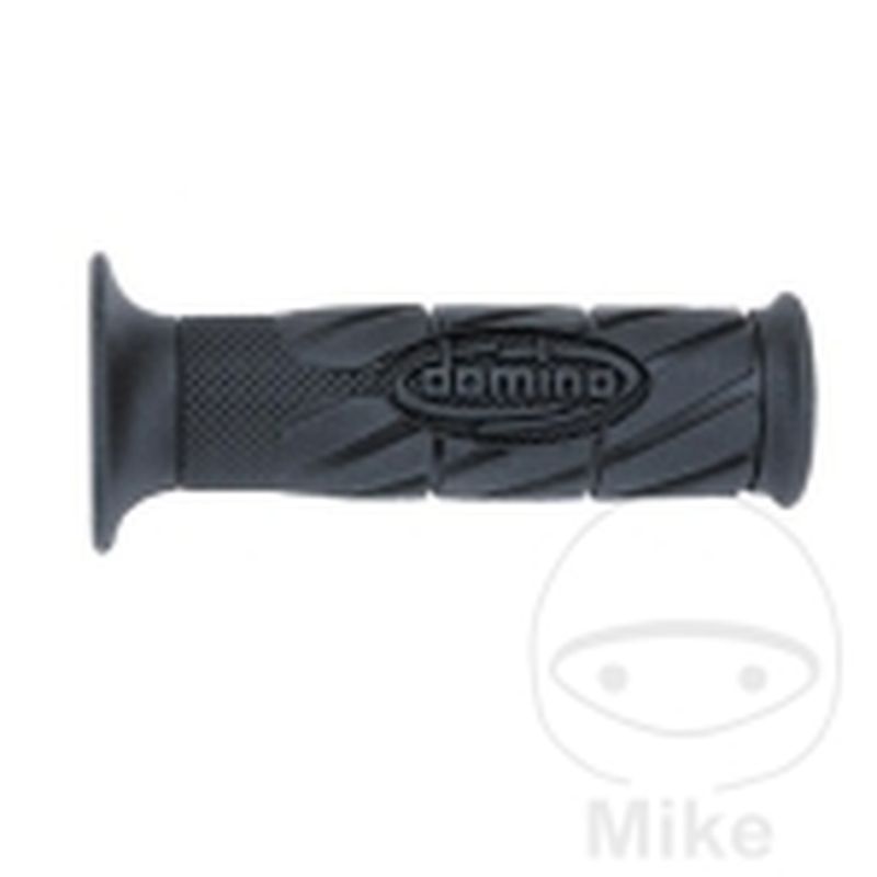 Puños Negros Domino Cerrados 22/26 mm | Domino | Motos Camaral