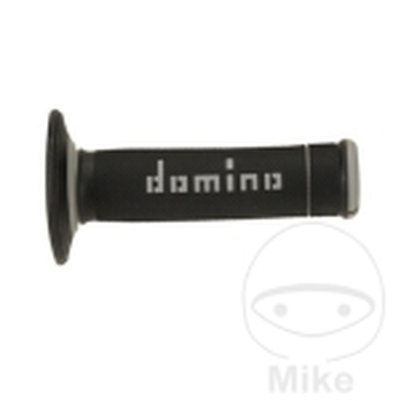 Puños A190 Negro/Gris Domino 22/26mm | Motos Camaral