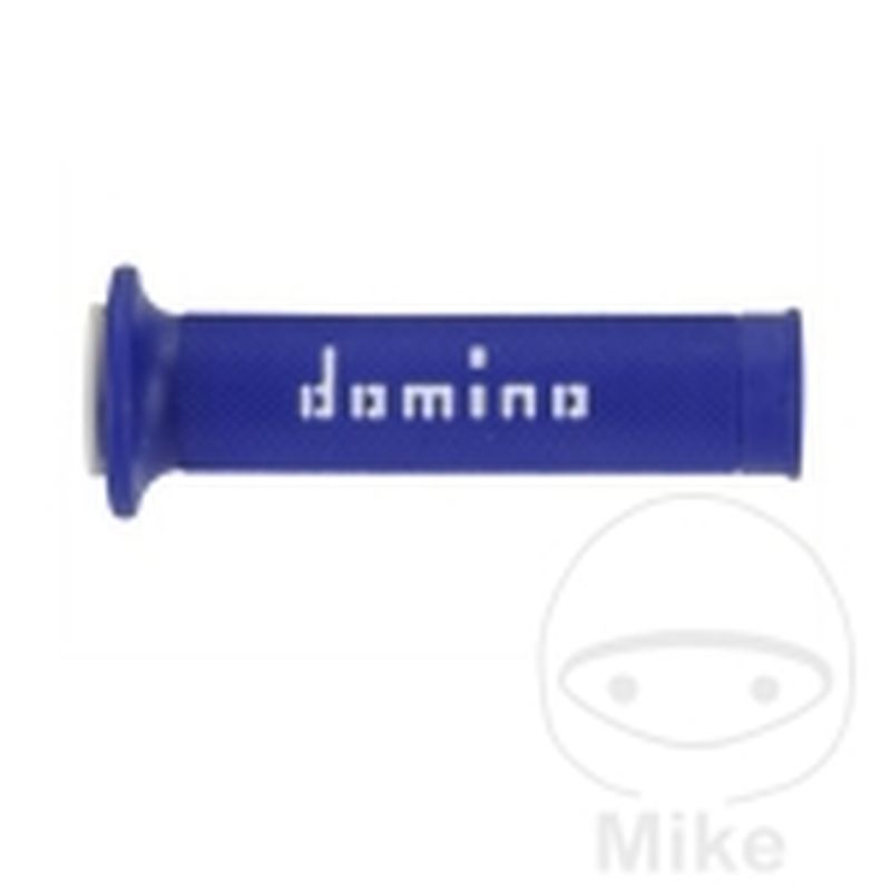 Puños Domino A010 Azul/Blanco 22/26mm | Motos Camaral