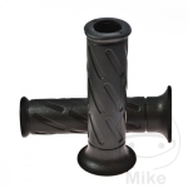 Puños Negros Domino D.22/26 mm Abiertos | Motos Camaral