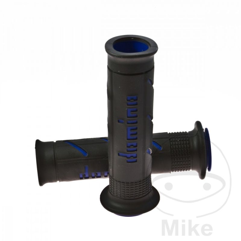 Puños A250 Negro/Azul Domino 22/26mm | Motos Camaral