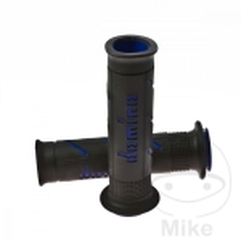 Puños A250 Negro/Azul Domino 22/26mm | Motos Camaral