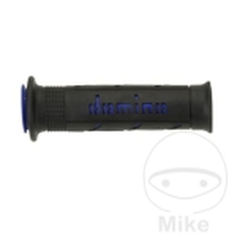 Puños A250 Negro/Azul Domino 22/26mm | Motos Camaral
