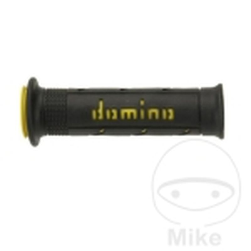 Puños Domino A250 Negro/Amarillo | Motos Camaral