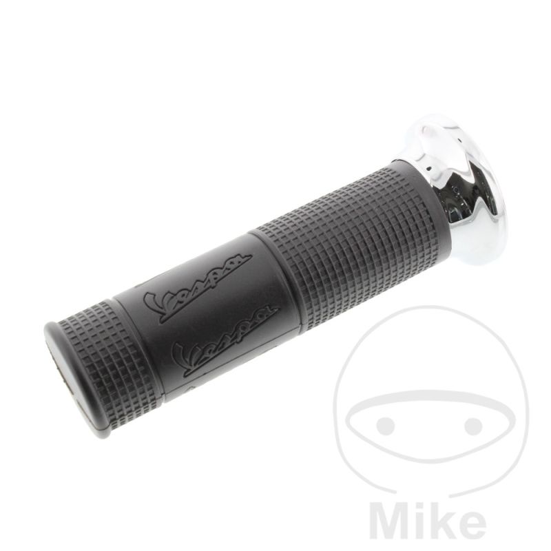Puño Izquierdo OEM Negro y Cromado D.24mm | Motos Camaral