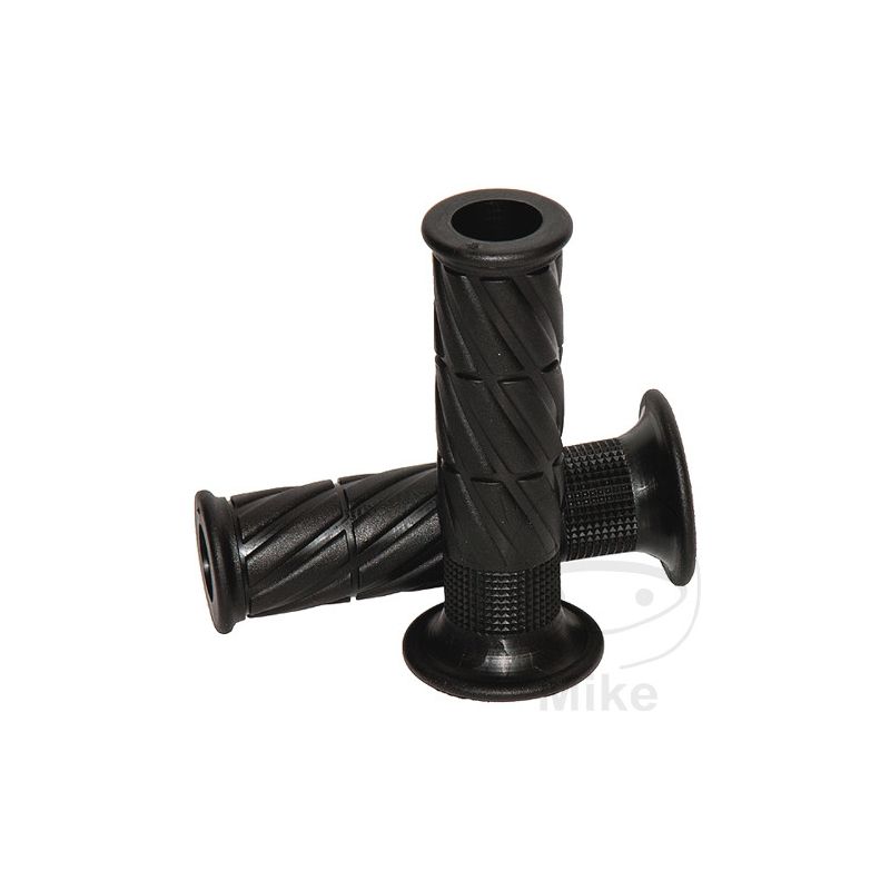 Puños Negros D.22/24 mm Abiertos | Motos Camaral
