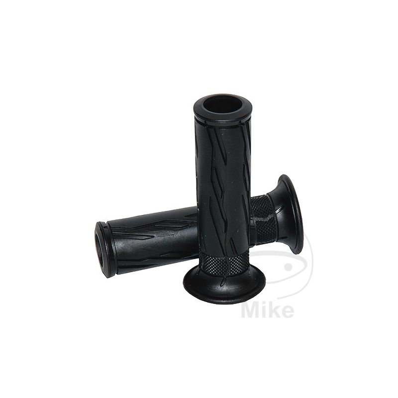 Puños Negros D.22/24 mm Abiertos | Motos Camaral