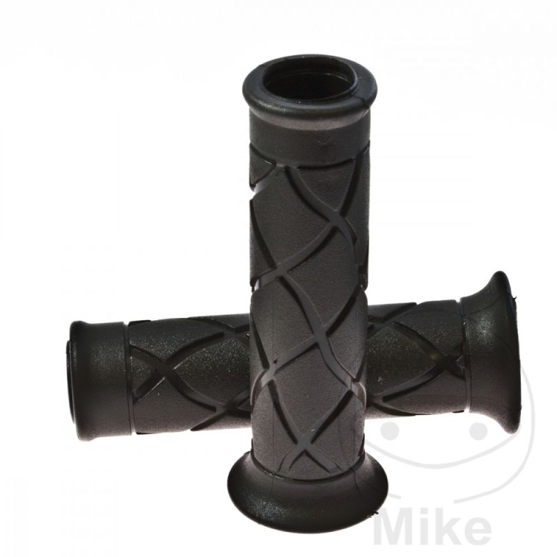 Puños Negros Domino D.22/26 mm Abierto | Motos Camaral