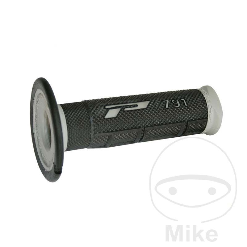 Puños 791 Gris/Negro 22/25mm Cerrados | Motos Camaral