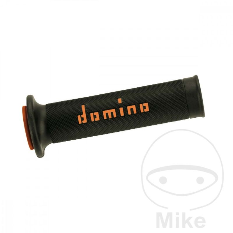 Puños A010 Negro/Naranja Domino | Motos Camaral
