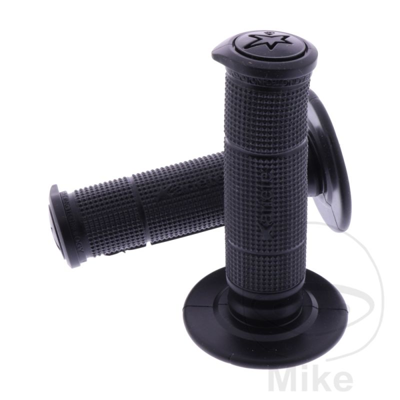 Puños Negros Cerrados 22/24 mm | Motos Camaral