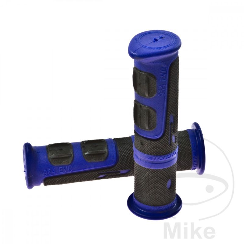 Puños ATV Negro/Azul 22mm Cerrados | Motos Camaral