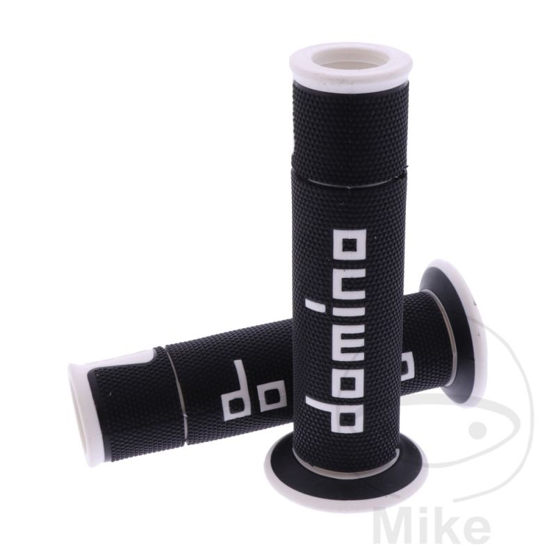 Puños A450 Negro/Blanco Domino | Domino | Motos Camaral