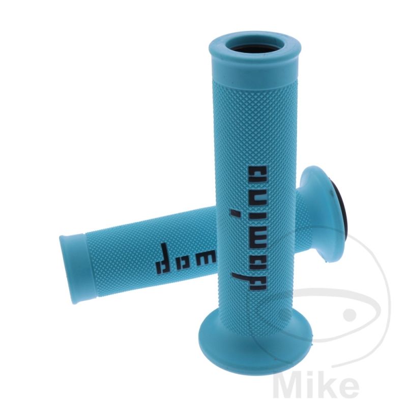 Puños A010 Cyan/Negro Domino 22/26mm | Domino | Motos Camaral