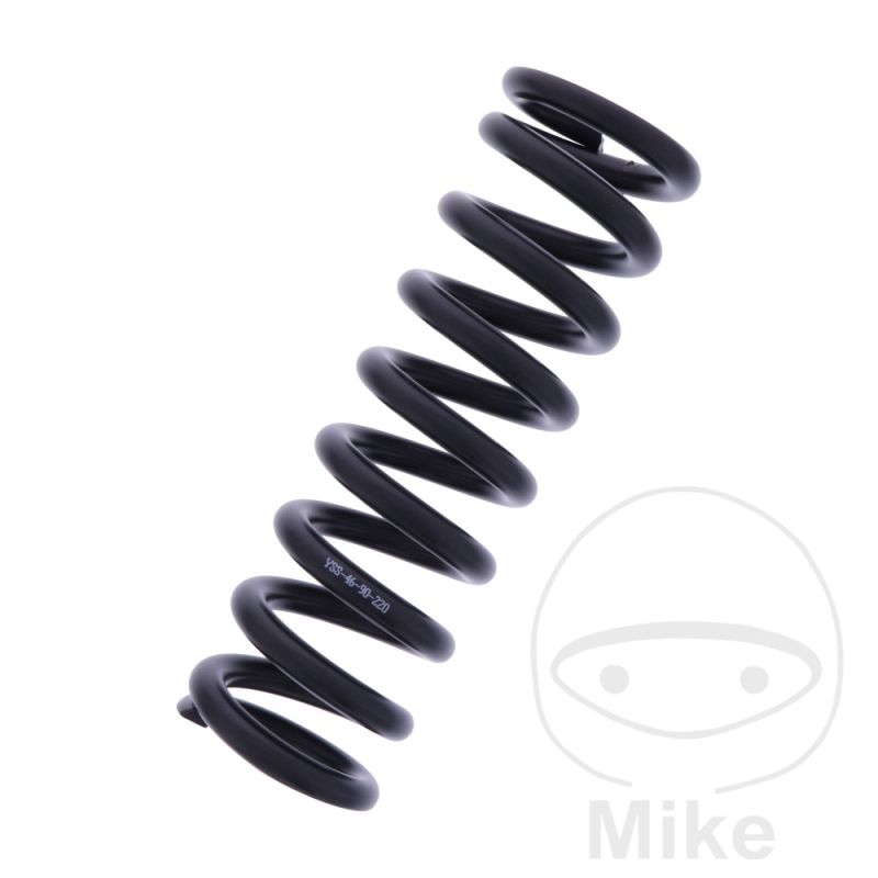 Muelle Mono Negro YSS 46-90-220 | Motos Camaral