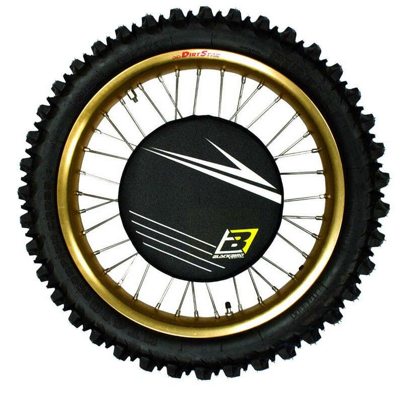 Fundas protectoras disco de freno BLACKBIRD Ø270 mm - negro - 2 piezas - motoscamaralweb.com