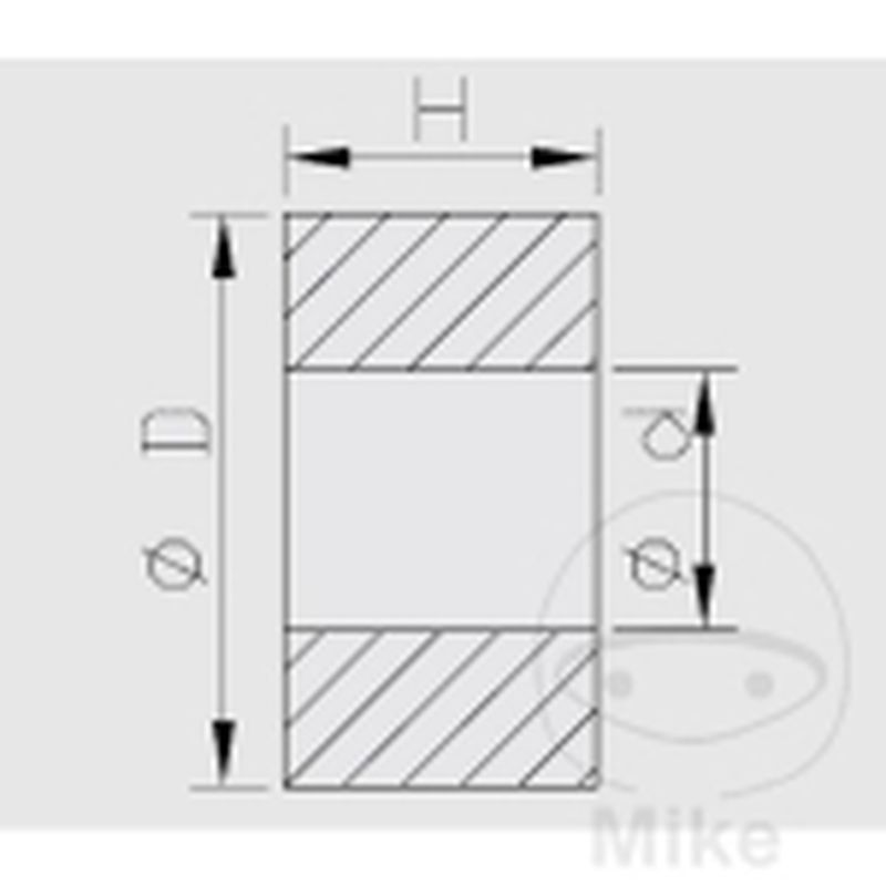 Casquillo Deslizamiento Kayaba 10X17X12 | Motos Camaral