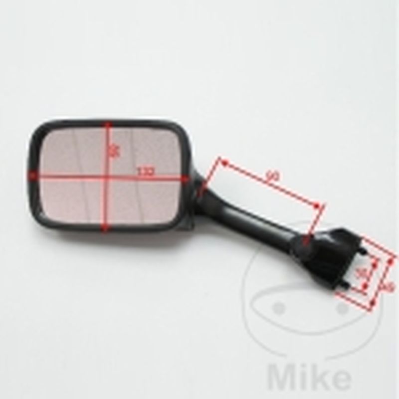 Retrovisor Negro Izquierdo JMP | Repuestos | Motos Camaral