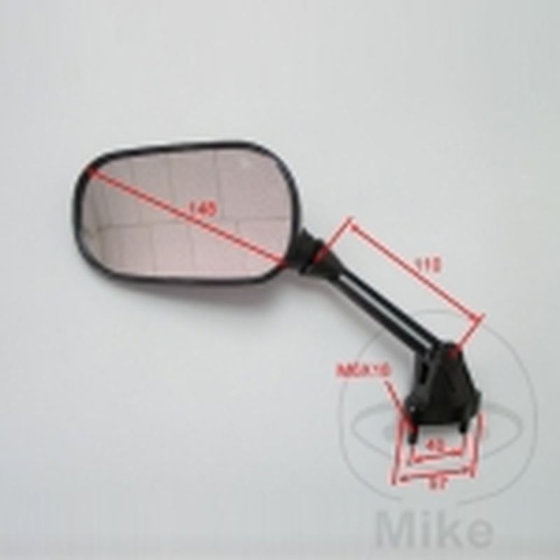 Retrovisor Negro Izquierdo JMP | Motos Camaral