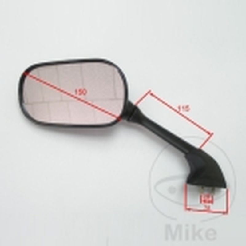 Retrovisor Negro Derecho JMP | Motos Camaral