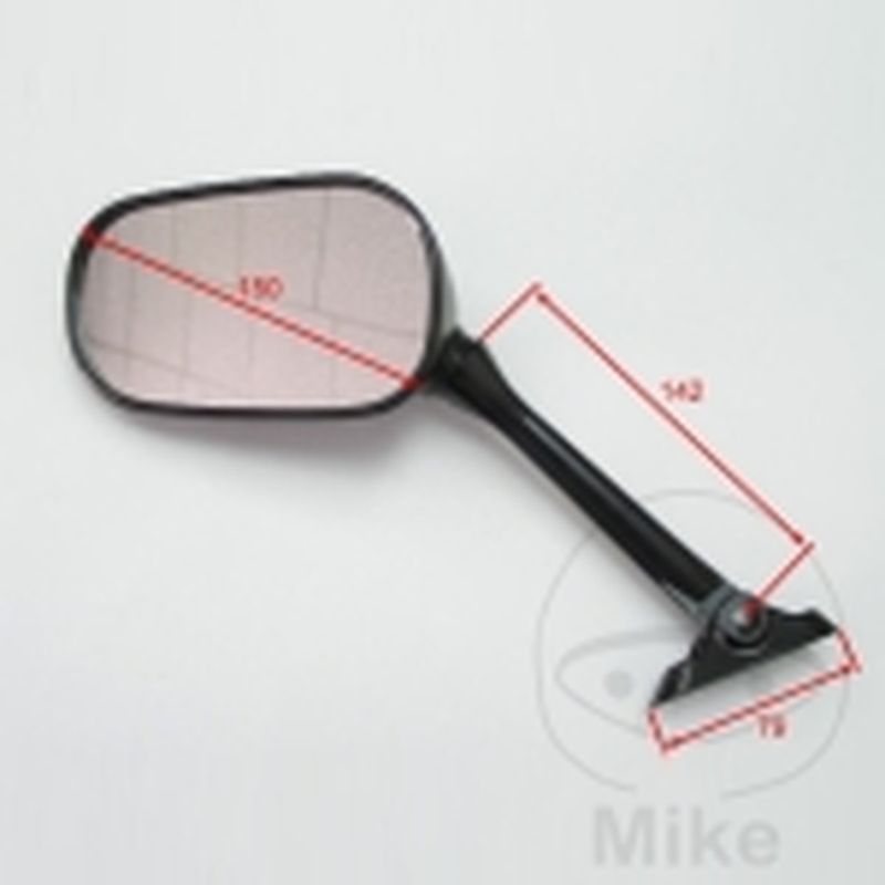 Retrovisor Negro Derecho JMP | Motos Camaral