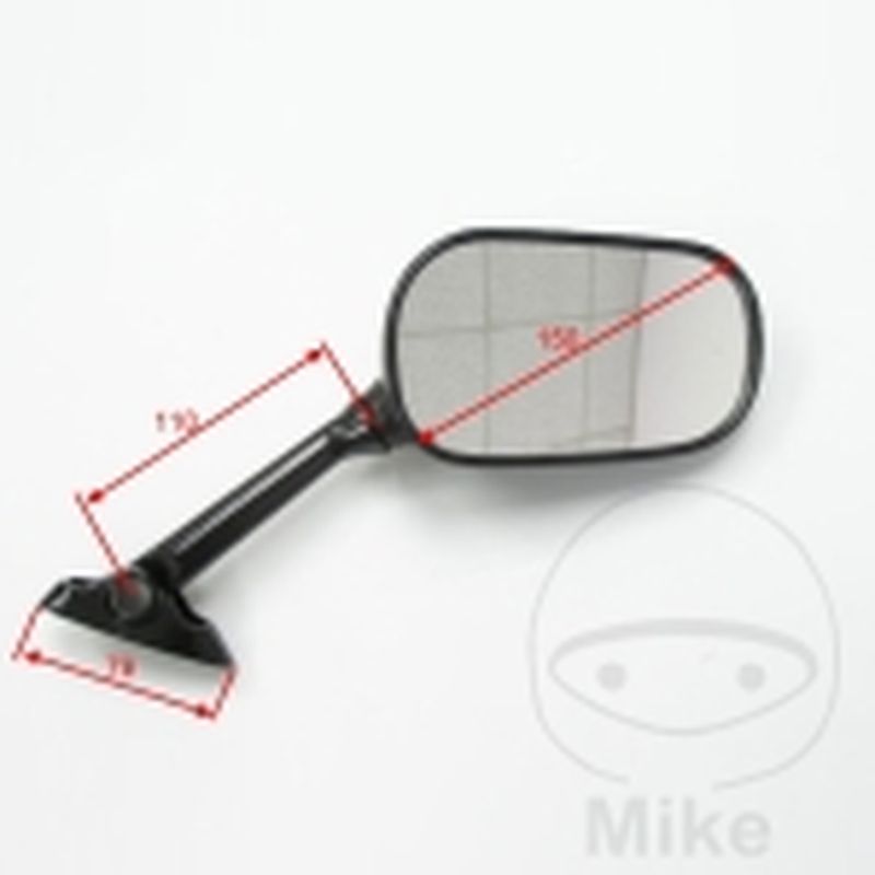 Retrovisor Negro Izquierdo JMP | Repuestos | Motos Camaral