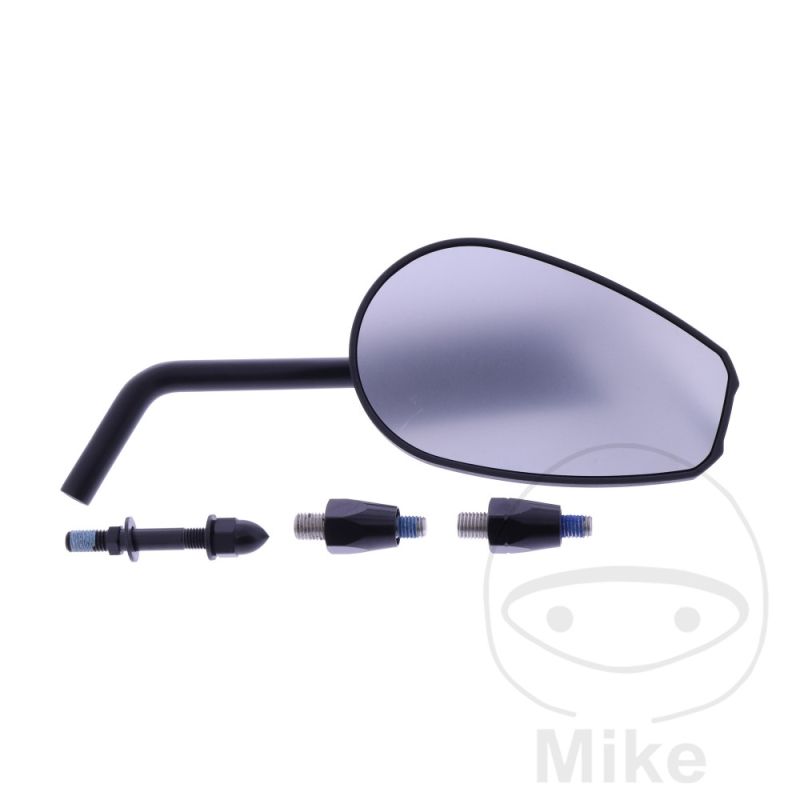Retrovisor Negro Daytona Derecho Aluminio | Motos Camaral