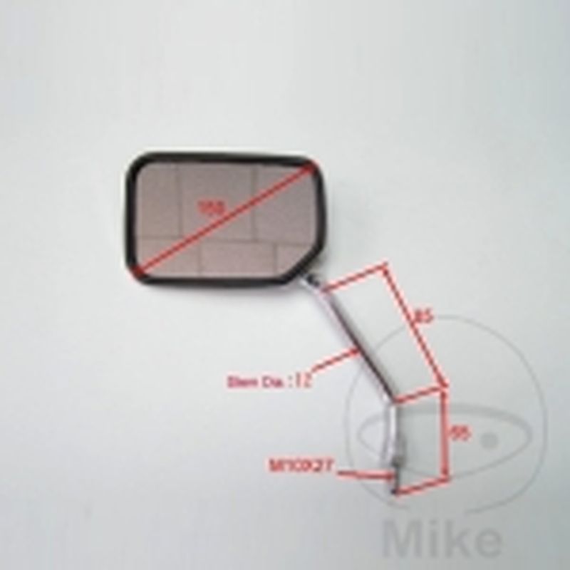 Retrovisor Cromado Izquierdo JMP | Motos Camaral