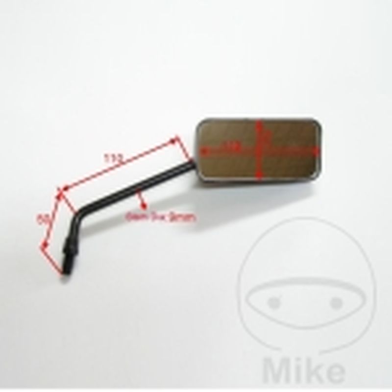 Retrovisor Negro Derecho JMP | Motos Camaral