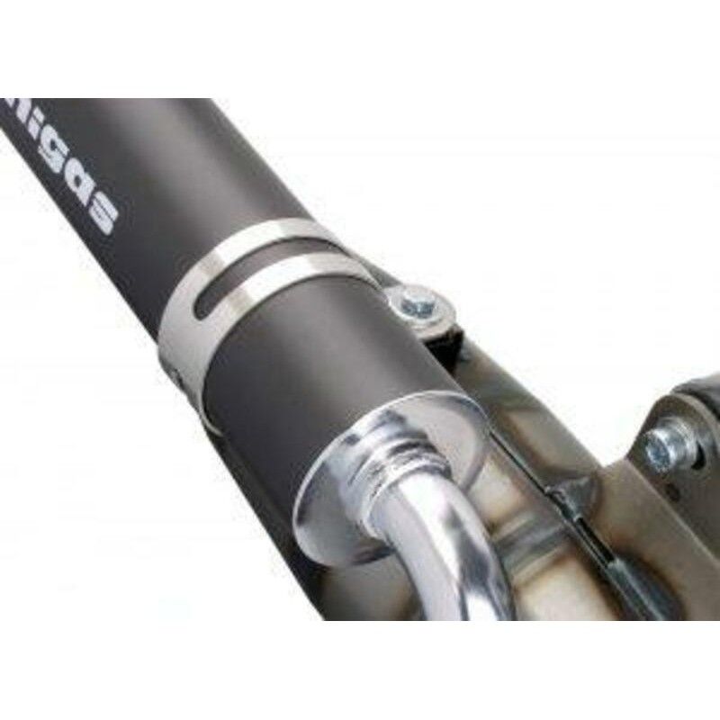 Abrazadera sujeción silencioso TECNIGAS E-NOX - motoscamaralweb.com