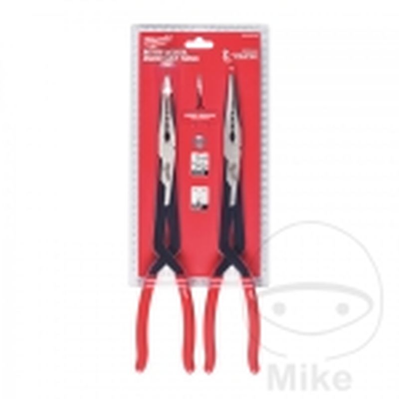 Kit 2 Alicates de Punta Acodada Largos | Motos Camaral
