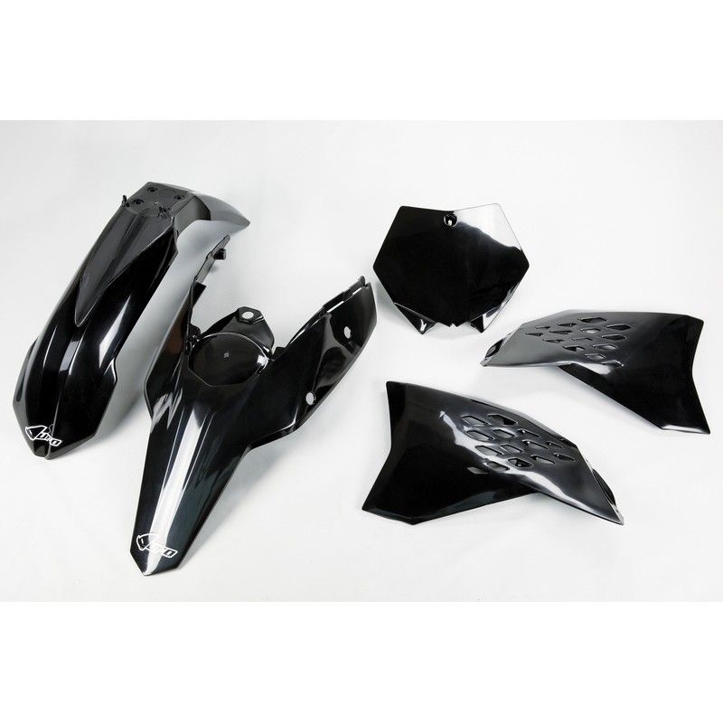 Kit de Plástica UFO Negro KTM - motoscamaralweb.com