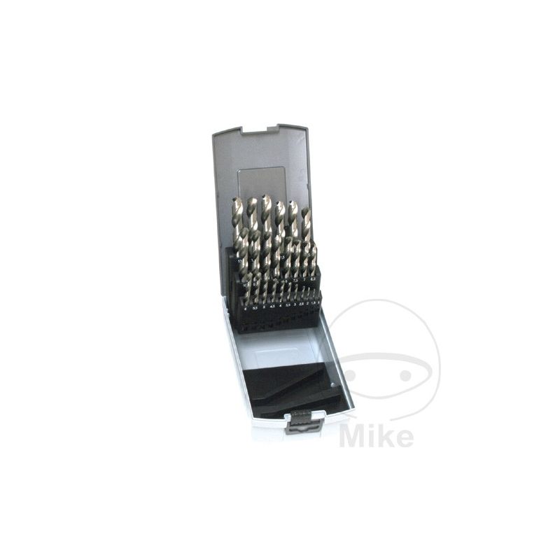 Juego Brocas Espirales Metal HSS 25 Pzs | Motos Camaral