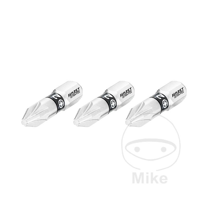 Puntas Cruz PZ2 1/4" 25 mm 3 pzas | Motos Camaral
