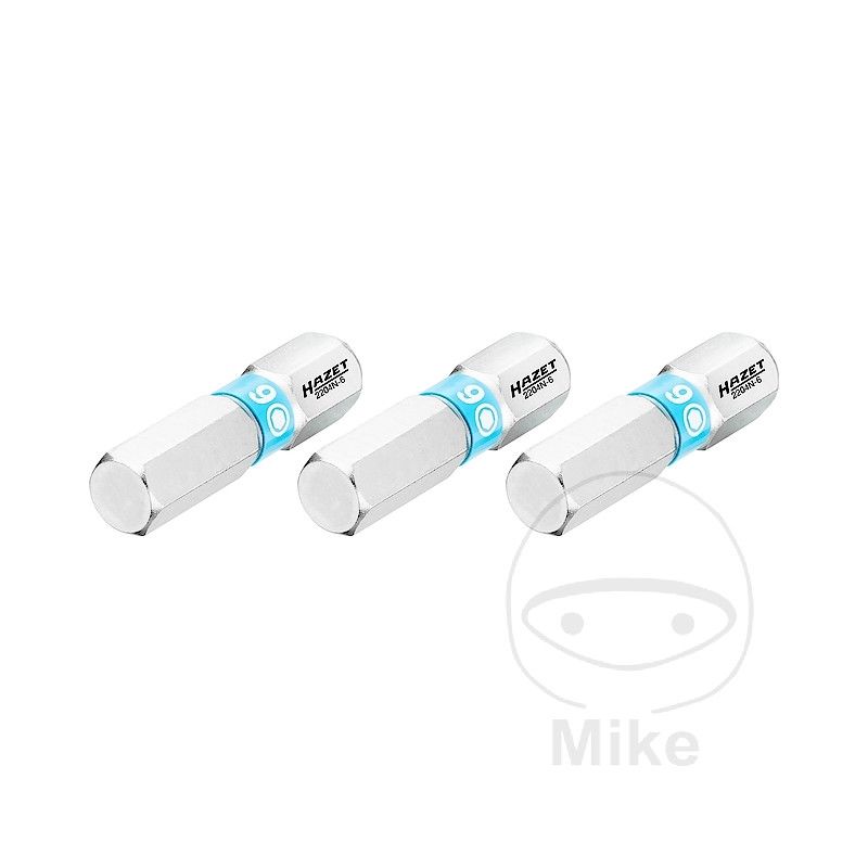 Punta Interior Allen 6 1/4" 3 Pzas 25 mm | Motos Camaral