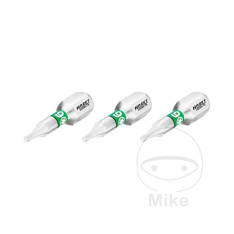 Puntas Torx T6 1/4 pulgada 25 mm 3 pzas | Motos Camaral