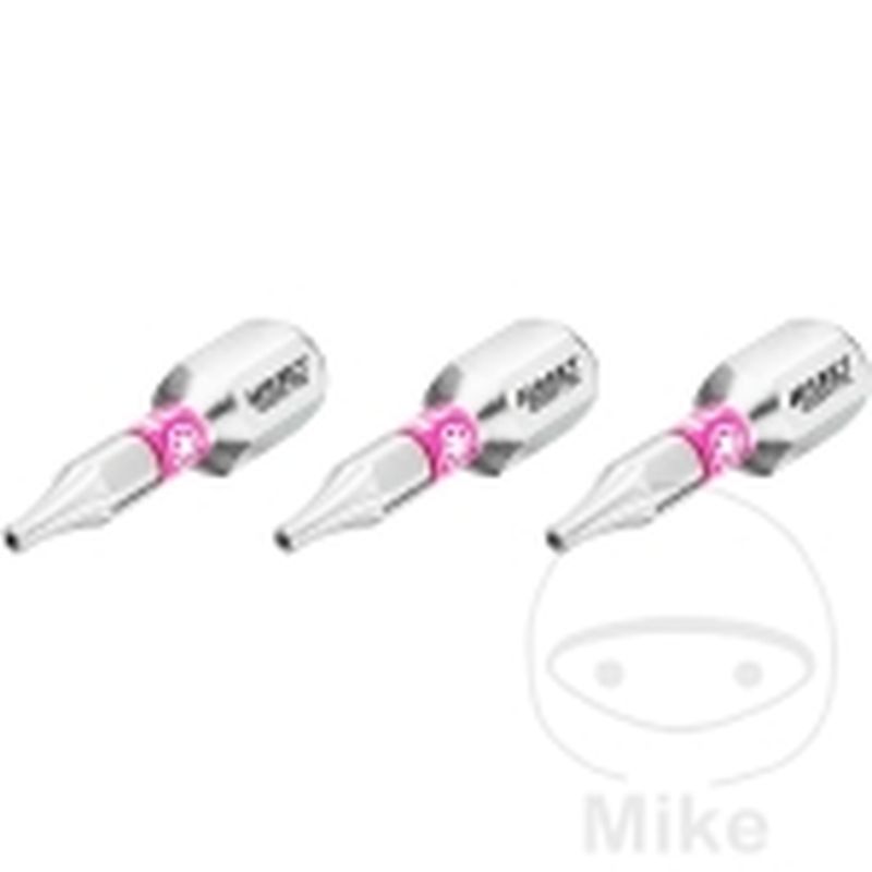 Punta Torx T7H 1/4 3 Pzas 25mm | Motos Camaral